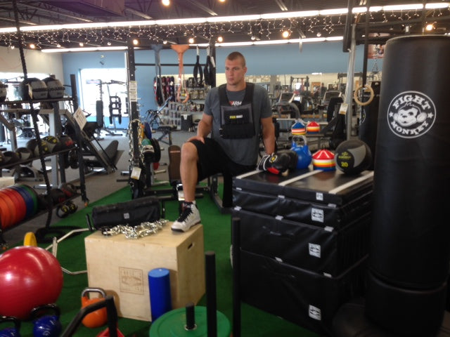 The Gronk and his brothers stop in!