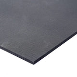Gorilla 4x6 3/8" Trued Black Mat Gorilla Rubber flooring, turf, large non-padded interlocking mats and flooring 00000000100-7598_3