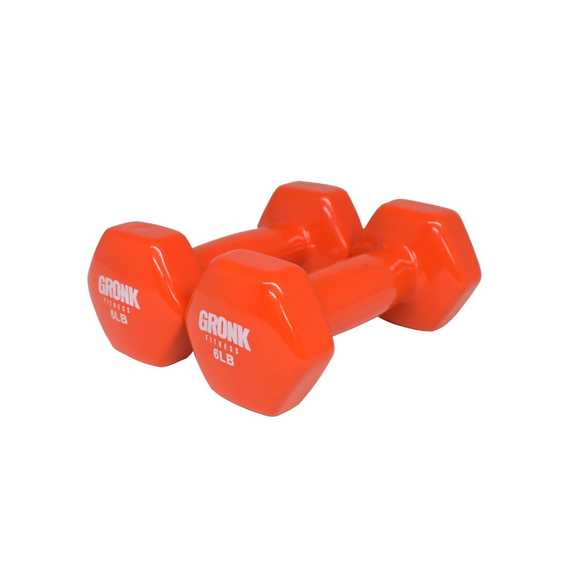 Gronk Fitness Vinyl Hex Dumbbells Gronk Fitness Products Variant(s) - LBWeight 11_65293a57-3803-430b-b2cd-fe7f7191319f