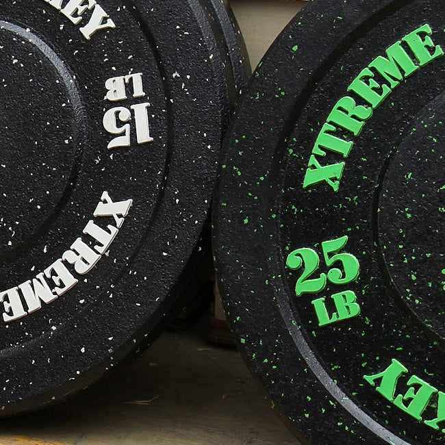 XM Fitness Crumb Rubber Bumper Plates XM Fitness Variant(s) - LBWeight 25-2-crumb_1