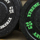 XM Fitness Crumb Rubber Bumper Plates XM Fitness Variant(s) - LBWeight 25-2-crumb_1_fc0ba122-d660-475f-a772-5e48c75504e9