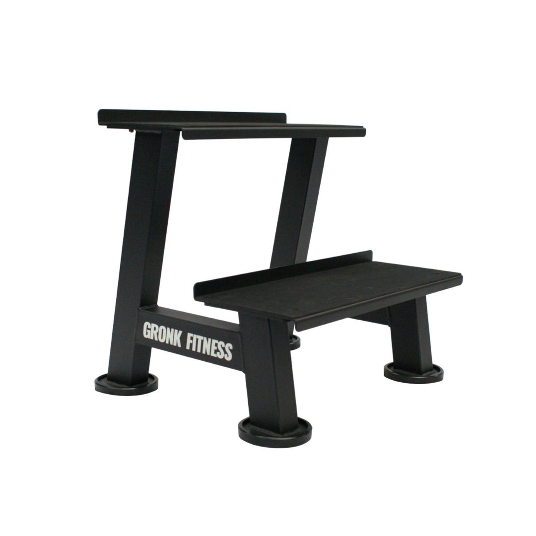 Gronk Fitness Kettlebell Rack 2-Tier Gronk Fitness Products Dumbell racks, power block stand, plate and bar storage, kettlebell racks, ball racks 3_1080x_457afc65-7da2-4ecd-94d3-241572dea842