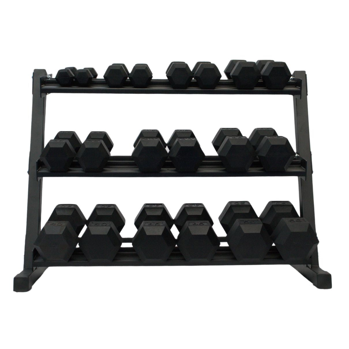 Gronk Fitness 3-Tier Dumbbell Storage Rack Gronk Fitness Products Dumbell racks, power block stand, plate and bar storage, kettlebell racks, ball racks 3_298b3116-a25a-4db1-9fdd-6fdc2c2b12fc