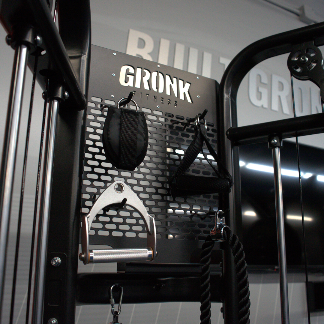 Gronk Fitness XFT Functional Trainer V2 Gronk Fitness Products Home Gym, Small; Single stack or a-frame double stack (functional trainer). 5 functions or less 3_bea28fbc-b0b3-42e0-af0b-24395931e913