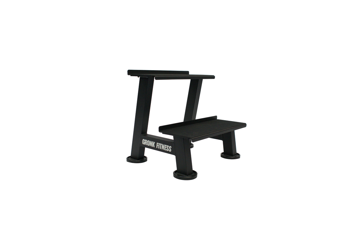 Gronk Fitness Kettlebell Rack 2-Tier Default Title Gronk Fitness Products Dumbell racks, power block stand, plate and bar storage, kettlebell racks, ball racks 3bf0c40b-e707-f011-8426-0afff11ba501_6201-G1