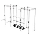 XM Fitness Bumper Plate Storage Unit XM Fitness J-hooks, dip attachments, etc 4725XMRIGBUMPERPLATERACK