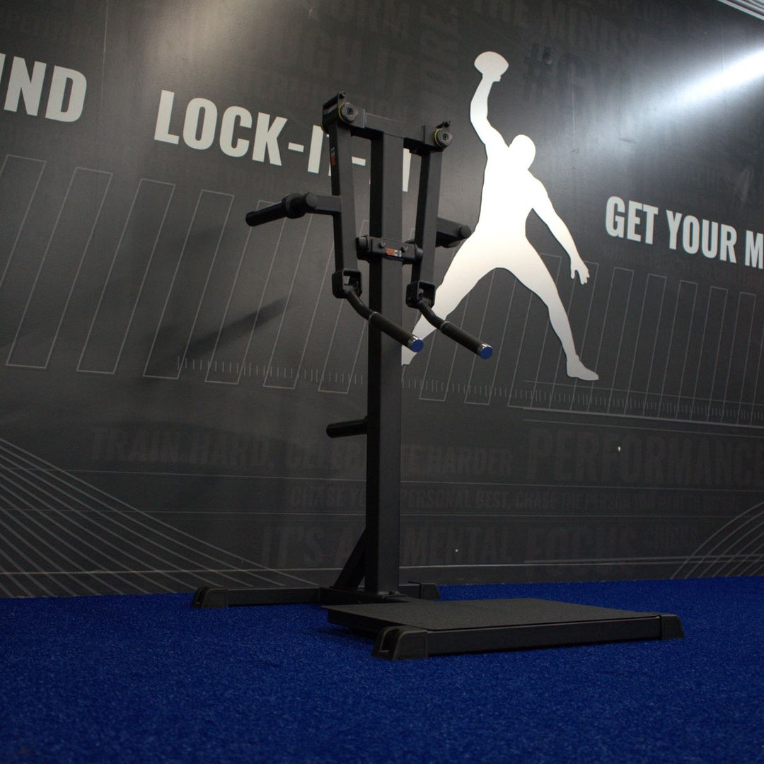 Gronk Fitness Standing Lateral Raise - Discontinued Gronk Fitness Products Selectorized, single stack, MTS, Hammer, assembled 4_1080x_32865b17-d209-4593-99df-40438c2966f9