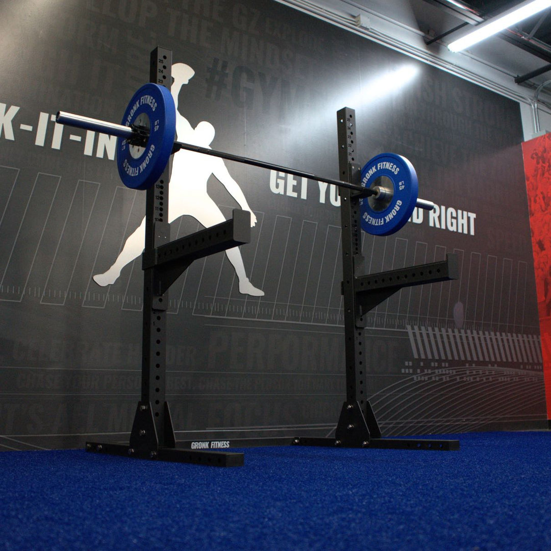 Gronk Fitness Squat Stand with J Hooks Gronk Fitness Products Half rack, power rack or cage, smith, smith add-on 4_1080x_bd5d1a0a-079e-4ea8-b76e-8536937383bf