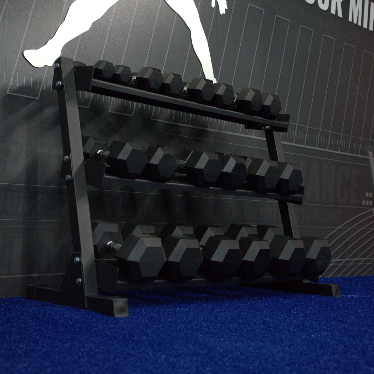 Gronk Fitness 3-Tier Dumbbell Storage Rack Gronk Fitness Products Dumbell racks, power block stand, plate and bar storage, kettlebell racks, ball racks 4_675526e5-0299-49ec-b1e6-5c0007416249