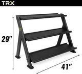 YBell­ TRX Horizontal Rack - Discontinued TRX Dumbell racks, power block stand, plate and bar storage, kettlebell racks, ball racks 516_20XyH_206lL._AC_SL1200