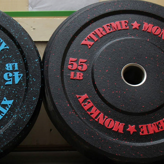 XM Fitness Crumb Rubber Bumper Plates XM Fitness Variant(s) - LBWeight 55-2-crumb_988c5b13-5185-496e-be27-7a9e2505e813