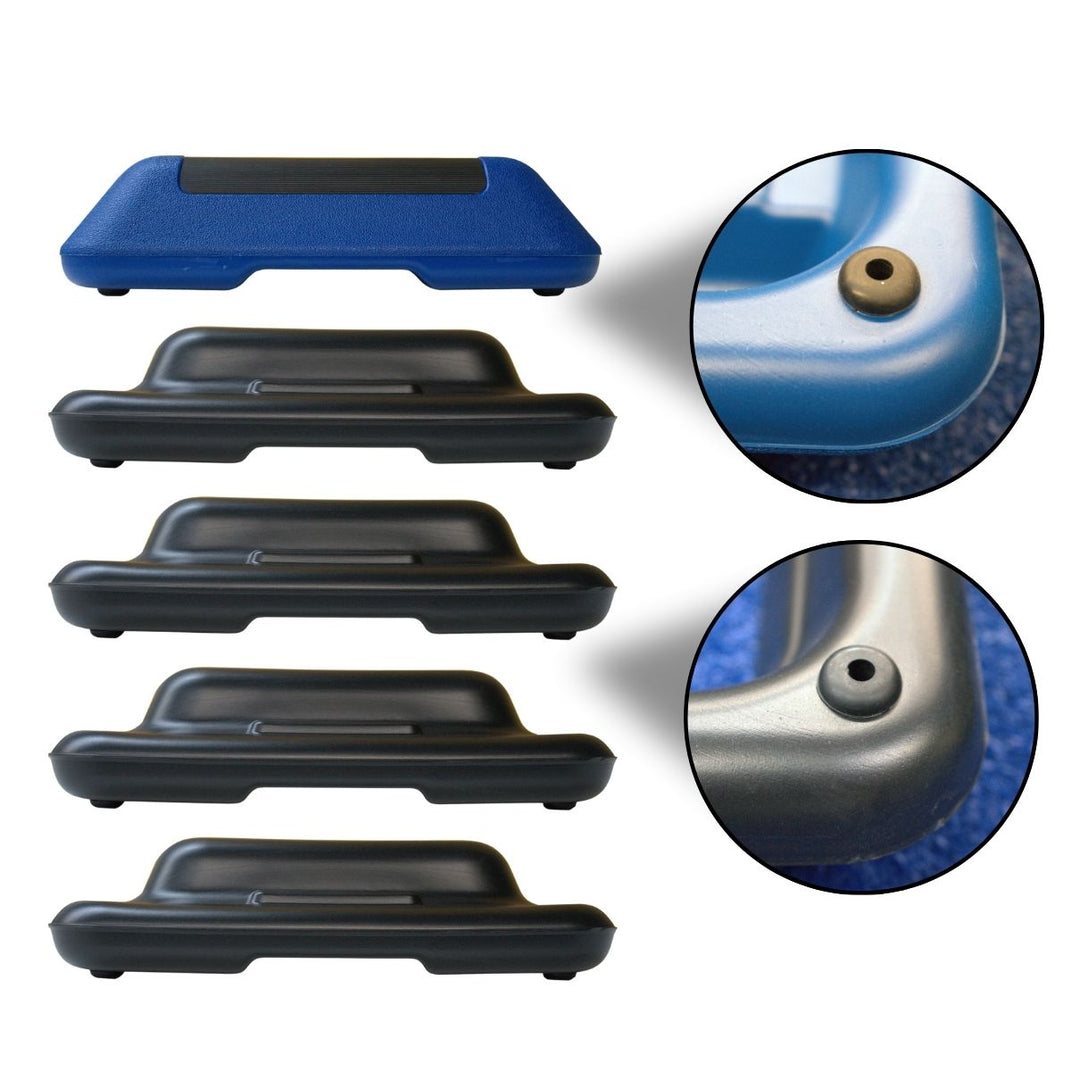 Gronk Fitness Single Step Aerobic Stepper Gronk Fitness Products Aerobics; aerobic step, HR straps 5_1080x_eb5e4642-2422-4fbb-ba1e-ca24c45bc520