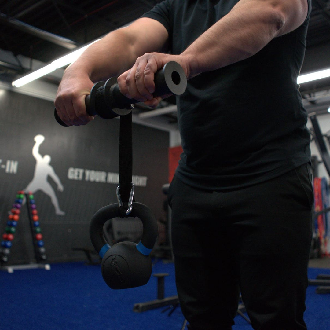 Gronk Fitness Wrist Roller with Thick Grip Gronk Fitness Products Miscellaneous strength accessories, push up bars, chin up bars, trx, gym rings 5_1080x_f757dc5c-1732-4d5d-9611-9c1f09d6251c