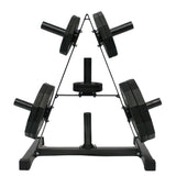 Gronk Fitness Compact A-Frame Weight Tree - Discontinued Gronk Fitness Products Dumbell racks, power block stand, plate and bar storage, kettlebell racks, ball racks 5_68299117-c144-46d0-885b-5117e3424844