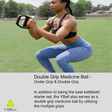 TRX YBell Arc Series 3-in-1 Kettlebell, Dumbbell and Push Up Bar Workout Equipment | 5.5 LBS TRX Kettlebells 61RugB8mSOL._AC_SL1200