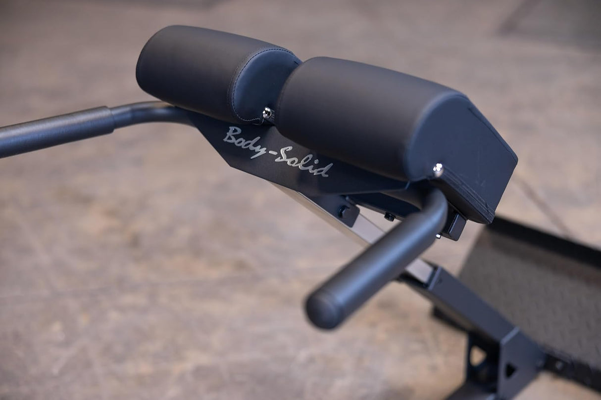 Body-Solid 45° Back Hyperextension GHYP345B Body Solid Modular; preacher curl, vkr, ab, roman chair 71t9jXKTErL._AC_SL1500