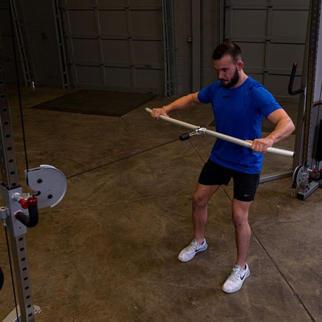 Body Solid MB148A Aluminum Lat Bar Default Title Body Solid Cable attachments 7a95d4c8-615c-ed11-834a-0af6a9949c45_MB-148A_.