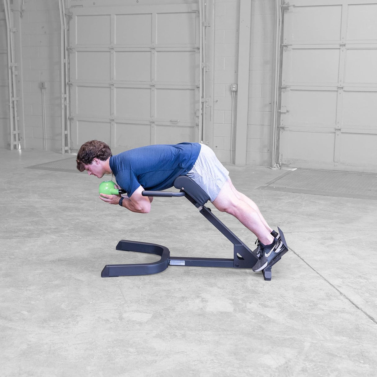 Body-Solid 45° Back Hyperextension GHYP345B Body Solid Modular; preacher curl, vkr, ab, roman chair 81BnnLFr-NL._AC_SL1500