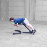 Body-Solid 45° Back Hyperextension GHYP345B Body Solid Modular; preacher curl, vkr, ab, roman chair 81BnnLFr-NL._AC_SL1500