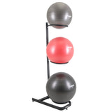 TKO Stability Ball Rack Commercial - Stores 3 Balls TKO Dumbell racks, power block stand, plate and bar storage, kettlebell racks, ball racks 853FBR3-BStabilityBallRackloaded_1024x1024_2922c5bd-fed8-4a64-9eed-e8f4108e9bee