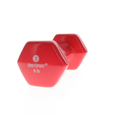 Elivate Body Sport Vinyl Dumbbells 5 lb Elivate Variant(s) - LBWeight BDSVDB05