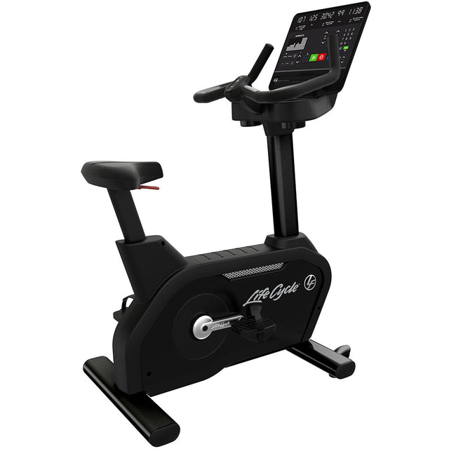 Life Fitness Club Series + Upright Bike w/ SL Console - Black Life Fitness Bike; Upright CSC-DSL-BLKLM_1