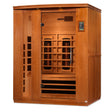 Dynamic Full Spectrum "Lugano" FAR Infrared Sauna with Hemlock Wood Golden Designs Recovery; foam rollers, advanced rollers, stretch and massage DYN-6336-03FS3x3_3_acc031fe-bbf2-46dd-b1f8-fa48c694eaf7