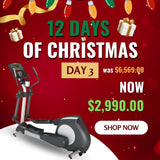 Life Fitness Club Series+ Elliptical Cross Trainer w/ X Console - Discontinued Life Fitness Elliptical; Commercial Frame Residential Day3_CSXClubElliptical_12DaysOfChristmas_3_cf07bfe8-1c1b-4e8b-906b-614119e892aa