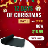 XM Yoga Mat 72 in Padded Black - Discontinued XM Fitness Mats; padded exercise and aerobic mats Day8_YogaMat_12DaysOfChristmas_1_c6023870-9972-44d3-89f3-1137bd30d312