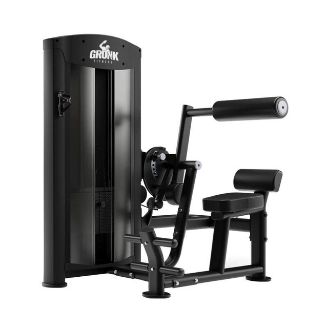 Gronk Fitness Selectorized Dual Ab / Back v2 - Discontinued Gronk Fitness Products Selectorized, single stack, assembly required ELEMENTFITNESS-COBALTDUALAB_BACK_2_bbc527b1-a246-41b9-8004-394ebeb8bfeb