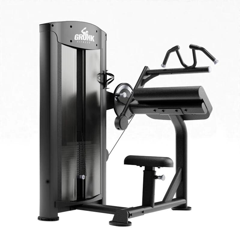 Gronk Fitness Selectorized Dual Bicep & Tricep - Discontinued Gronk Fitness Products Selectorized, single stack, assembly required ELEMENTFITNESS-COBALTDUALBICEP_TRICEP_2_db9275a6-8cd9-433c-889a-4993a308a1b4