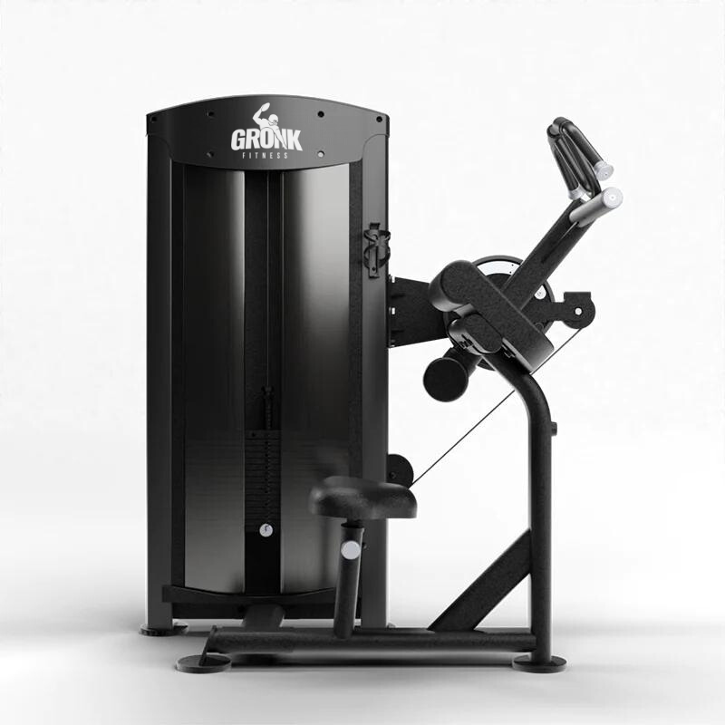 Gronk Fitness Selectorized Dual Bicep & Tricep - Discontinued Gronk Fitness Products Selectorized, single stack, assembly required ELEMENTFITNESS-COBALTDUALBICEP_TRICEP_4_3ba23fac-f667-4fc9-be9b-c0c2e7e71878