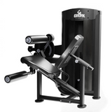Gronk Fitness Selectorized Dual Leg Extension/Curl - Discontinued Gronk Fitness Products Selectorized, single stack, assembly required ELEMENTFITNESS-COBALTDUALLEGEXT_CURL_2