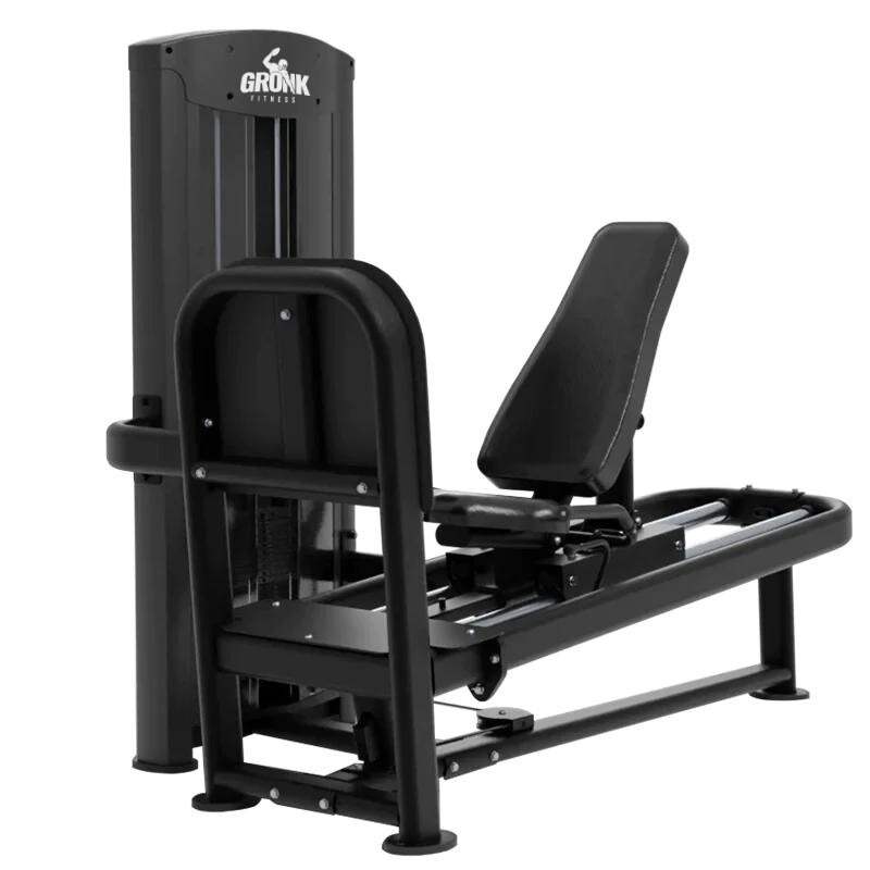 Gronk Fitness Commercial Seated Leg Press Gronk Fitness Products Selectorized, single stack, assembly required ELEMENTFITNESSCOBALTCOMMERCIALLEGPRESS_2_f145e888-fcd9-45f4-ae0b-64ef42934414