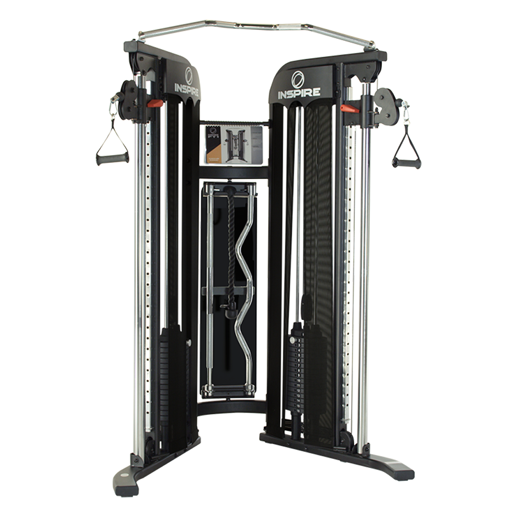 Inspire FT1 Functional Trainer Inspire Home Gym, Small; Single stack or a-frame double stack (functional trainer). 5 functions or less FT1-B_04_fdff9672-87ab-4b65-bc39-0ebdaa1181f0