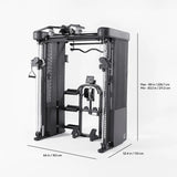 FT2 PRO Fully Loaded Inspire Smith Machine FT2-PRO_DIMENSIONS_1200x1200_90d63230-3f8c-47fd-aebe-9cd625a207e2