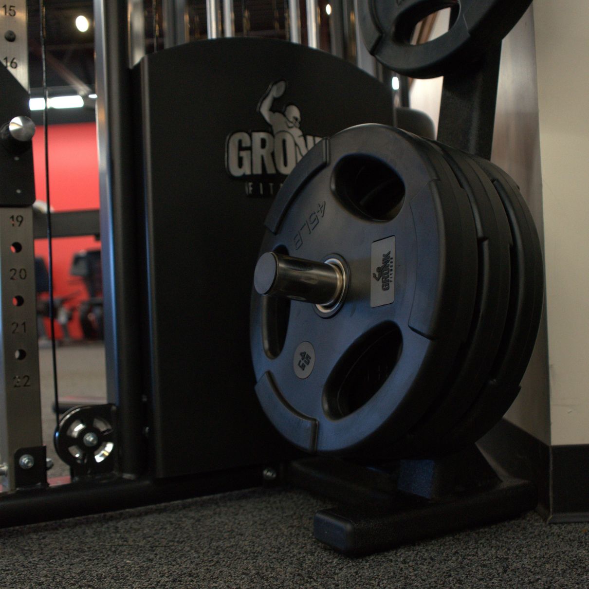 Gronk Fitness XFT Functional Trainer V2 Gronk Fitness Products Home Gym, Small; Single stack or a-frame double stack (functional trainer). 5 functions or less FunctionalTrainerWeightHorn_1