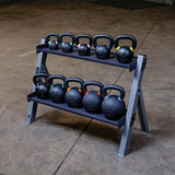 Body-Solid Dumbbell & Kettlebell Rack Body Solid Dumbell racks, power block stand, plate and bar storage, kettlebell racks, ball racks GDKR100-E_DSF0400_1500px