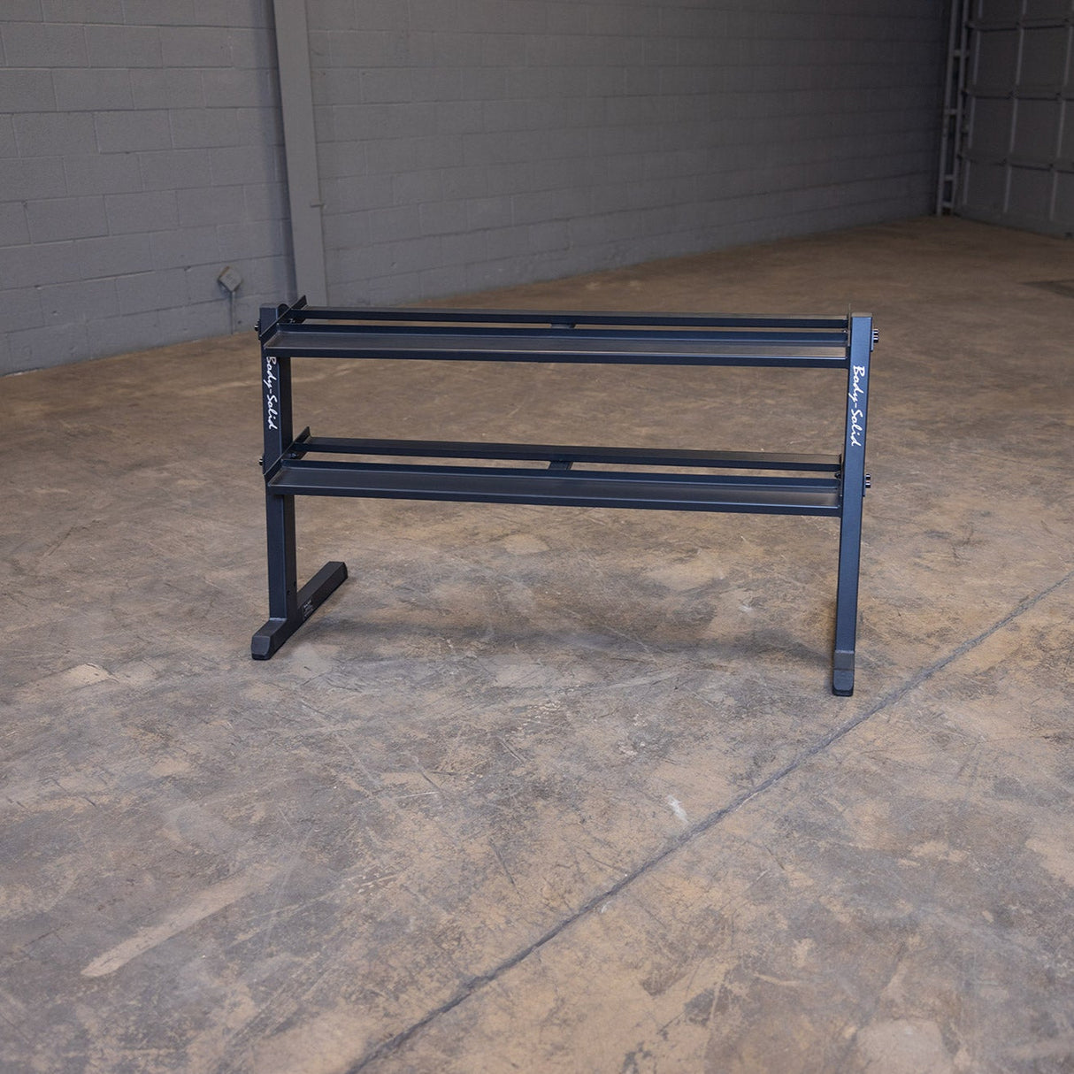 Body-Solid Dumbbell Rack (Black) Body Solid Dumbell racks, power block stand, plate and bar storage, kettlebell racks, ball racks GDR60B_IMGL2567