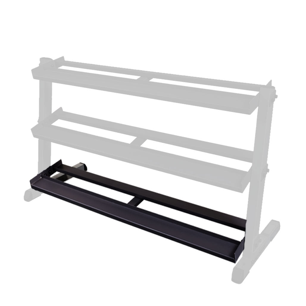 Optional 3rd tier Dumbbell Shelf for Rack (GDR60B) Body Solid Additional tiers for Storage Solutions, i.e. DB Racks GDRT6-Fade-1028px