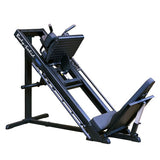 Body-Solid Leg Press Hack Squat Body Solid Home Gym, Small; Single stack or a-frame double stack (functional trainer). 5 functions or less GLHP1100B-IMGL3794