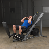 Body-Solid GLPH1100 Leg Press & Hack Squat - Discontinued Body Solid Home Gym, Small; Single stack or a-frame double stack (functional trainer). 5 functions or less GLPH1100_0137_500px_1800x1800_0c091790-f113-4a3b-a740-5243a3435a06