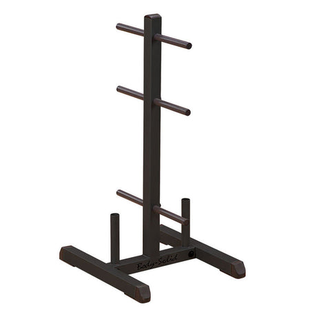Body-Solid Standard Plate Tree & Bar Holder G&G Fitness Equipment Dumbell racks, power block stand, plate and bar storage, kettlebell racks, ball racks GSWT_NM-FakeBLK__84342_720x_6f5b92a8-35c3-4715-a161-8c30d2fe5474