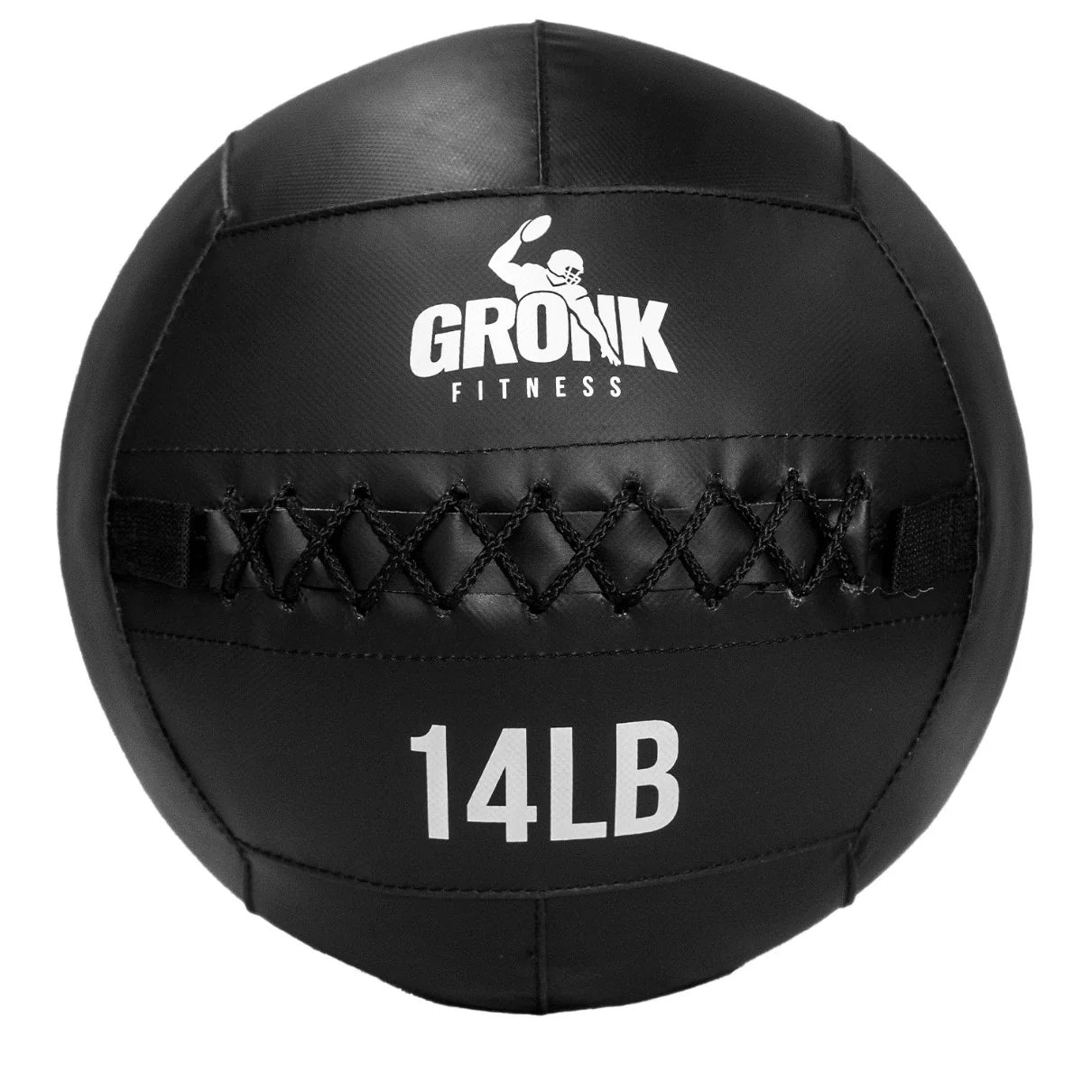 Gronk Fitness Wall Balls Gronk Fitness Products Variant(s) - LBWeight GronkFitness14lbWallBall_1800x1800_ba0cccf6-8292-477b-bfd6-e4ade91be7dc