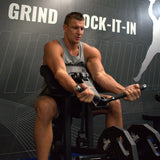 Gronk Fitness Plate Loaded Bicep Curl Gronk Fitness Products Selectorized, single stack, MTS, Hammer, assembled GronkFitnessBicepCurlProductPic-RobGronk_1800x1800_191a0672-d1bb-4012-8f6b-6b3cb6eba4f8