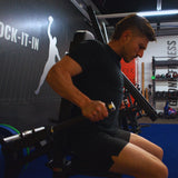 Gronk Fitness Plate Loaded Bicep / Tricep Machine - Discontinued Gronk Fitness Products Selectorized, single stack, MTS, Hammer, assembled GronkFitnessBicepTricepMachine-TricepPushdown1_1800x1800_0eebde2e-144f-429d-9bc6-bce3db571f61