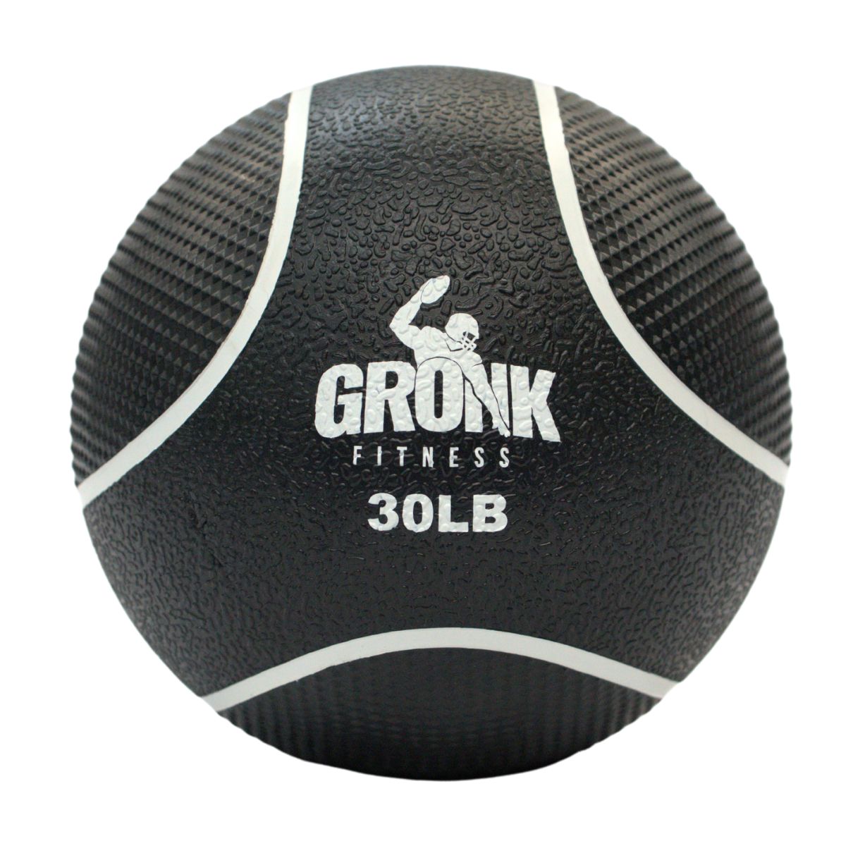 Gronk Fitness Medicine Balls Gronk Fitness Products Variant(s) - LBWeight Gronk_Fitness_Med_Ball-_30LB_White_Background