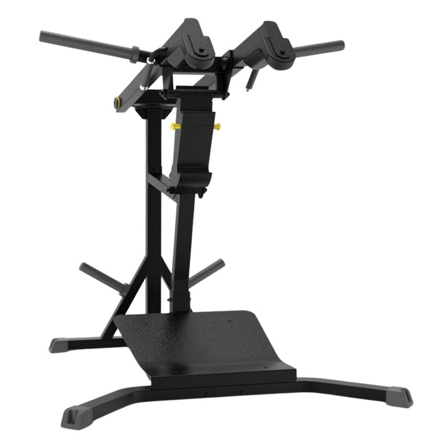 Gronk Fitness Plate Loaded Leverage Squat / Calf - Discontinued Gronk Fitness Products Selectorized, single stack, MTS, Hammer, assembled LeverageSquatCalf_1800x1800_61fe9ca9-c05d-433f-af4e-22f15a55f95c