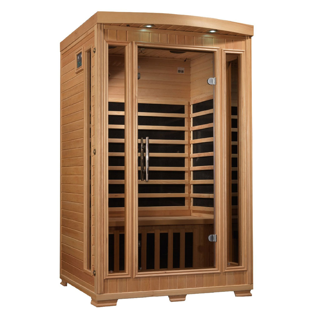Pro 6 Amanda 2 Per Near Zero EMF FAR Infrared Sauna - Discontinued Golden Designs Recovery; foam rollers, advanced rollers, stretch and massage P6-H206-01