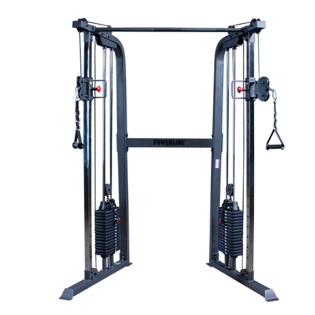 Body Solid Powerline Functional Trainer PFT100 Body Solid Home Gym, Small; Single stack or a-frame double stack (functional trainer). 5 functions or less PFT100_IMG_8900